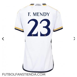 Real Madrid Ferland Mendy #23 Primera Equipación Mujer 2023-24 Manga Corta